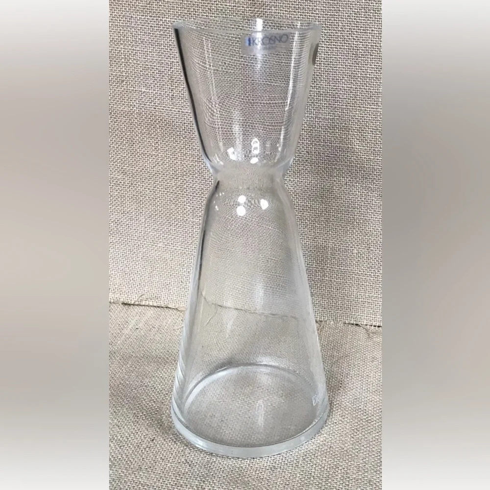 Krosno Glass Eiendoms Megler 1 Real Estate Carafe Pitcher Vase Mod Minimalist